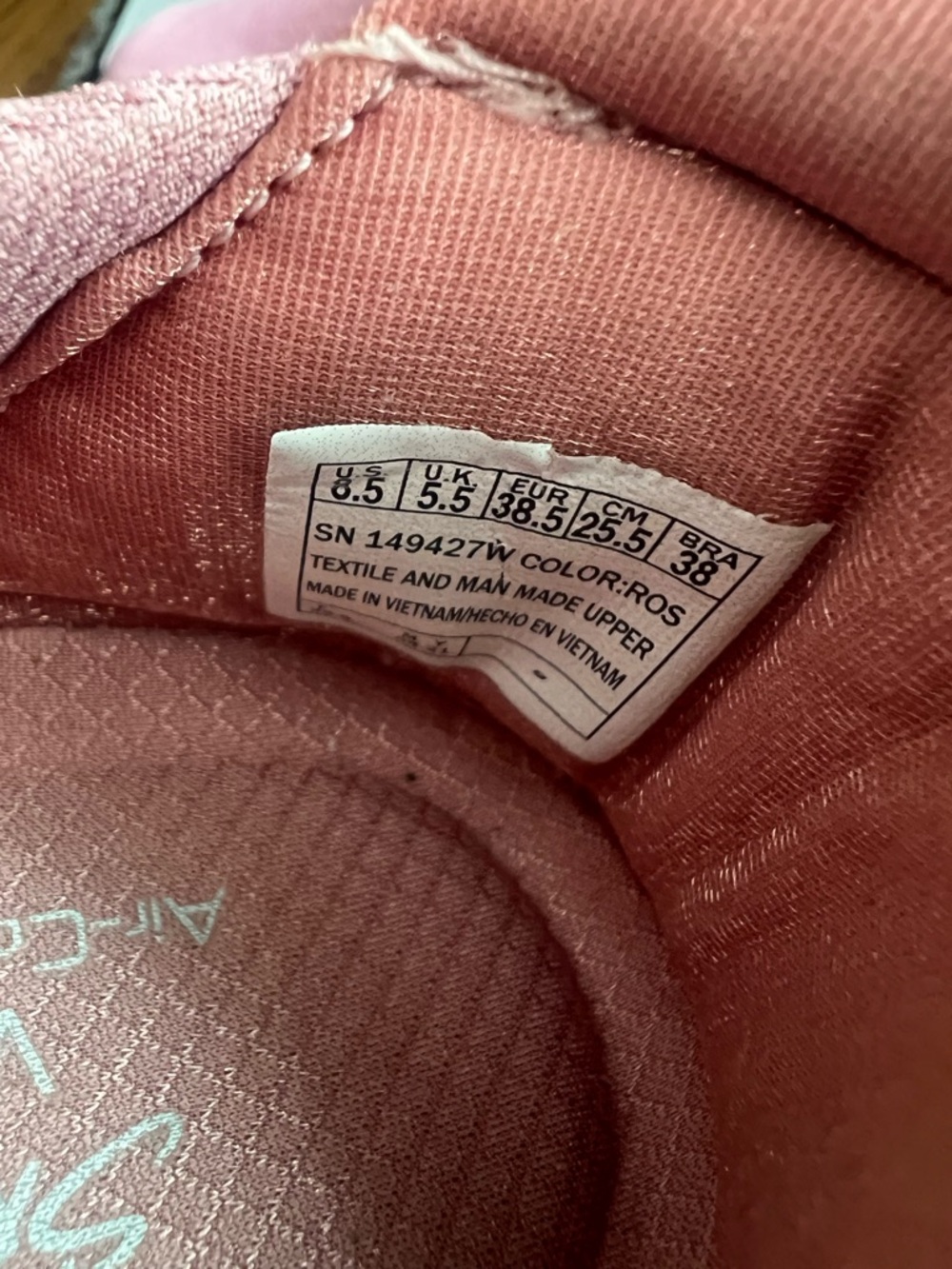 Skechers Women's Slip-On Sneakers in Dusty Rose Pink 8.5 - Picture 7 of 7